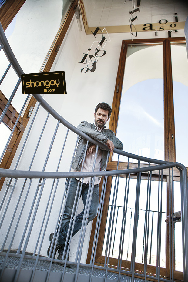 Rodolfo Sancho ('El ministerio del tiempo' y 'Al salir de clase') en Alcalá de Henares para Shangay