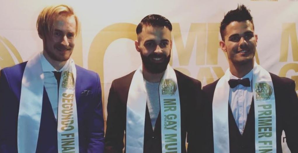Murcia ya tiene su Mr. Gay Pride, Alejandro Calvo Fernández