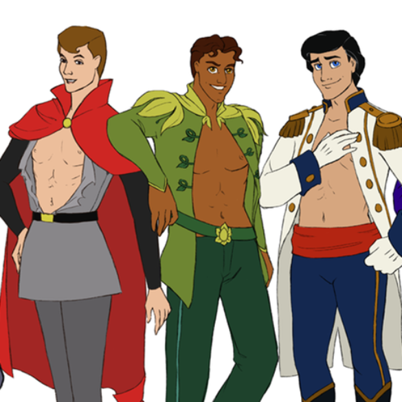 ¿Cómo serían los príncipes Disney en la actualidad?