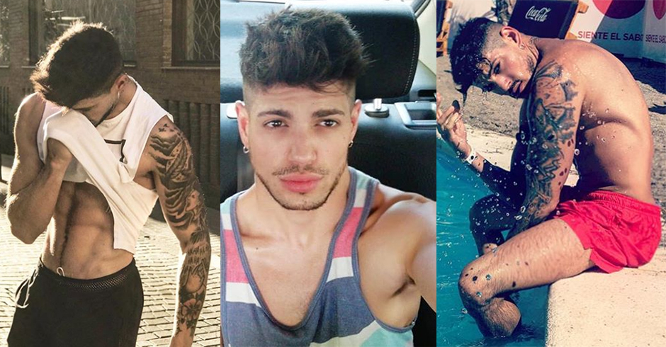 David Lafuente luce cuerpazo en Instagram