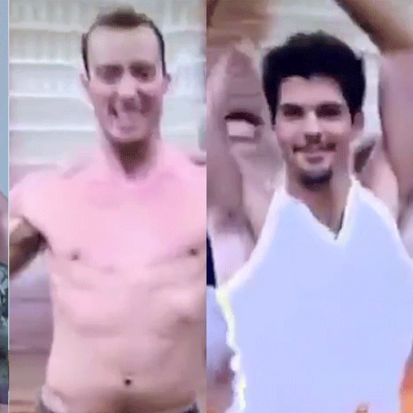 Son guapos y se marcan 'Un paso adelante' (muy gay) en plena cuarentena