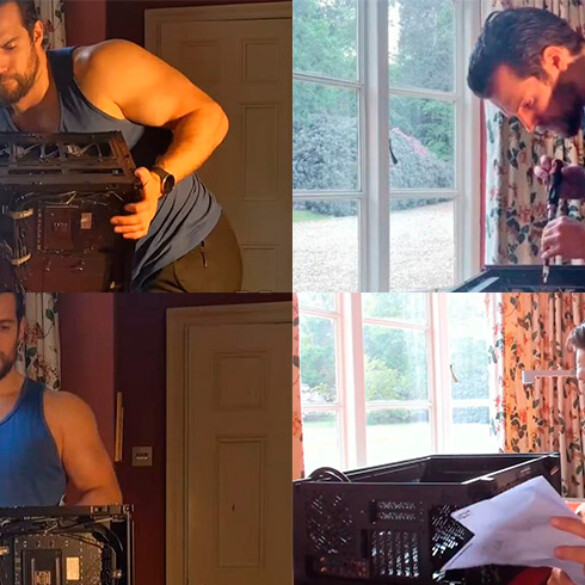 Henry Cavill te enseña la forma más sexy de montar un ordenador