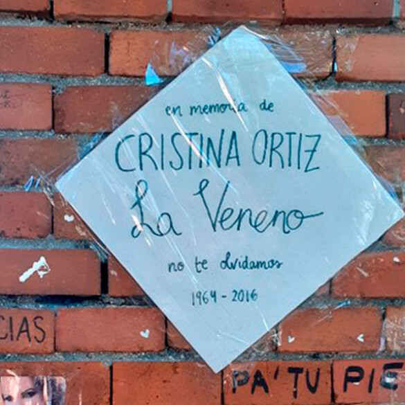 En el cuarto aniversario de la muerte de Cristina La Veneno, aumentan las visitas y homenajes en el Parque del Oeste
