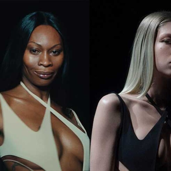 Dominique Jackson y Hunter Schafer ponen la visibilidad trans sobre la pasarela