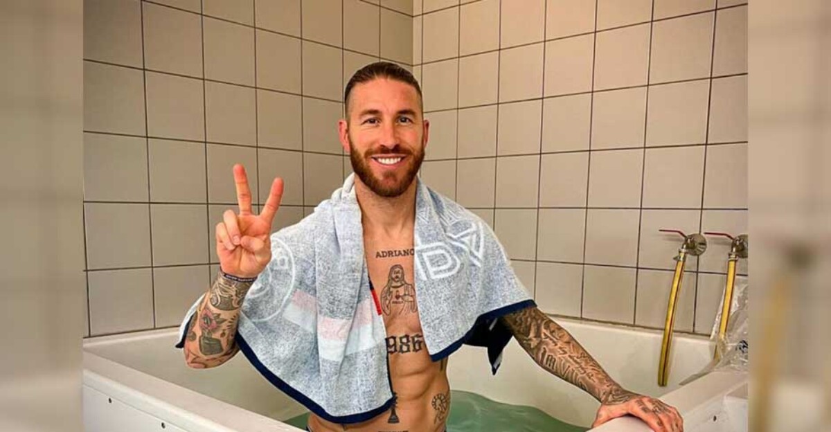 ¡Alucina con el cuerpazo de Sergio Ramos! Así se machaca en Navidad