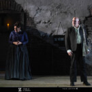Yolanda Auyanet y Juan Jesús Rodríguez en 'La Rosa del azafrán'. Foto: Javier del Real.