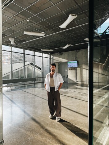 El actor Jose Montero en Medellín.