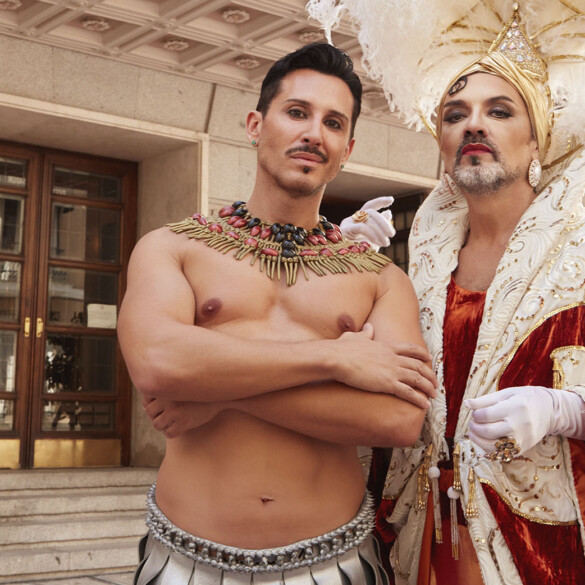 'La corte de Faraón' saca pecho y pluma en el Teatro de la Zarzuela: Jorge Rodríguez-Norton y Enrique Viana nos lo cuentan todo