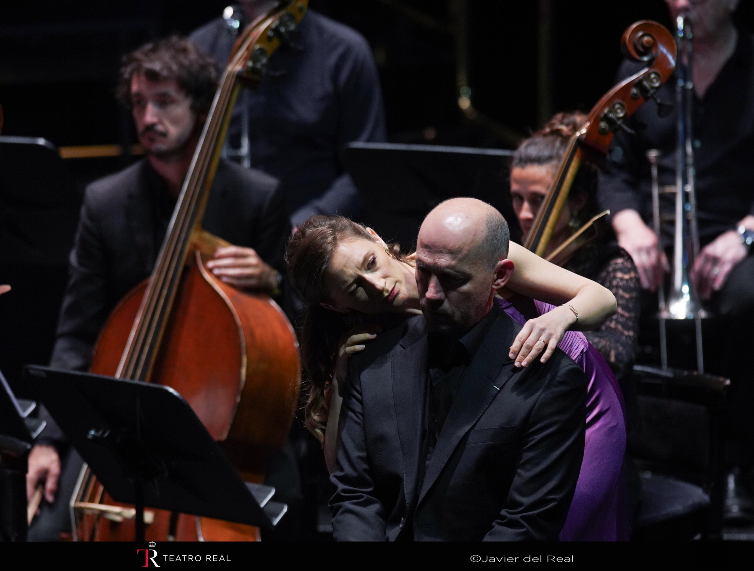 Sabine Devieilhe y Stéphane Degout, junto con Ensemble Pygmalion, dirigido por Raphaël Pichon, trajeron su 'Réquiem por Ophélie' al Teatro Real. Foto: Javier del Real.